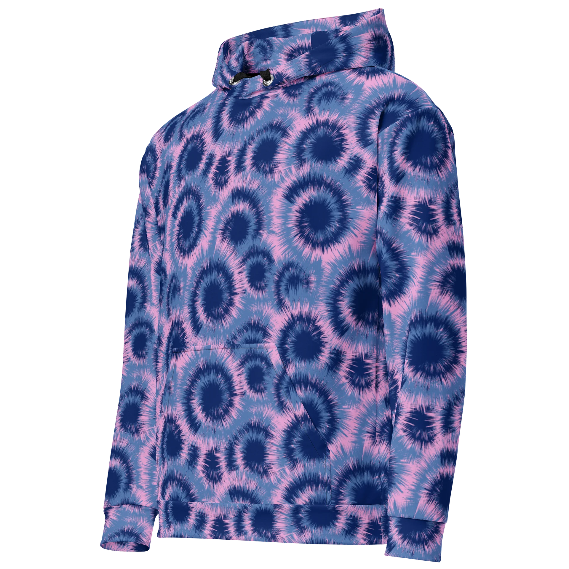 Comfortable Cotton Hoodie with Colorful Tie Dye Graphic product image (3)