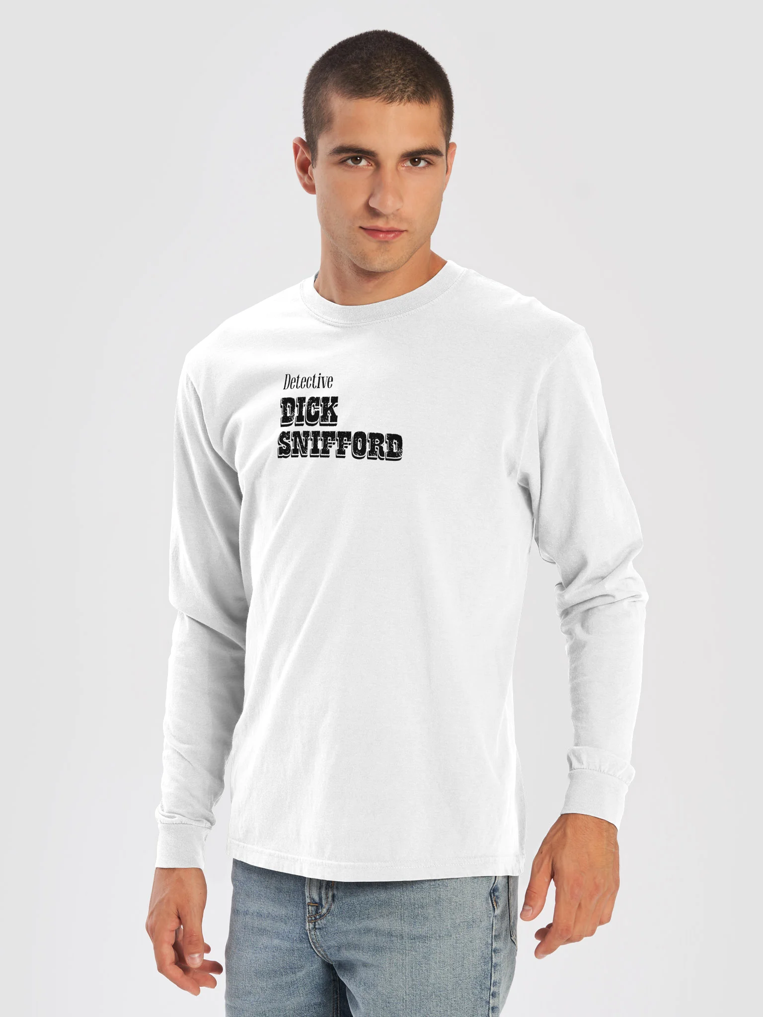 Dick Snifford Logo Long Sleeve T-Shirt product image (37)
