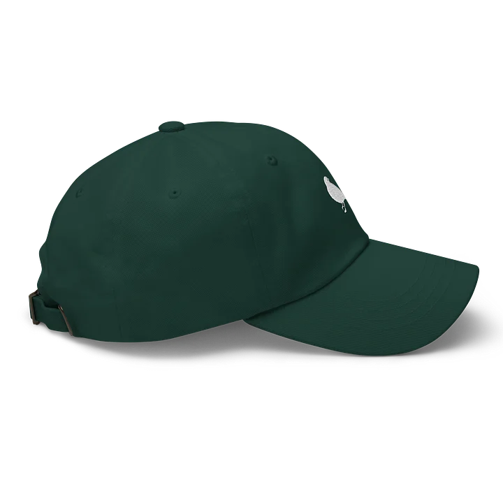 Pixelated Nightingale Silhouette Dad Hat product image (2)
