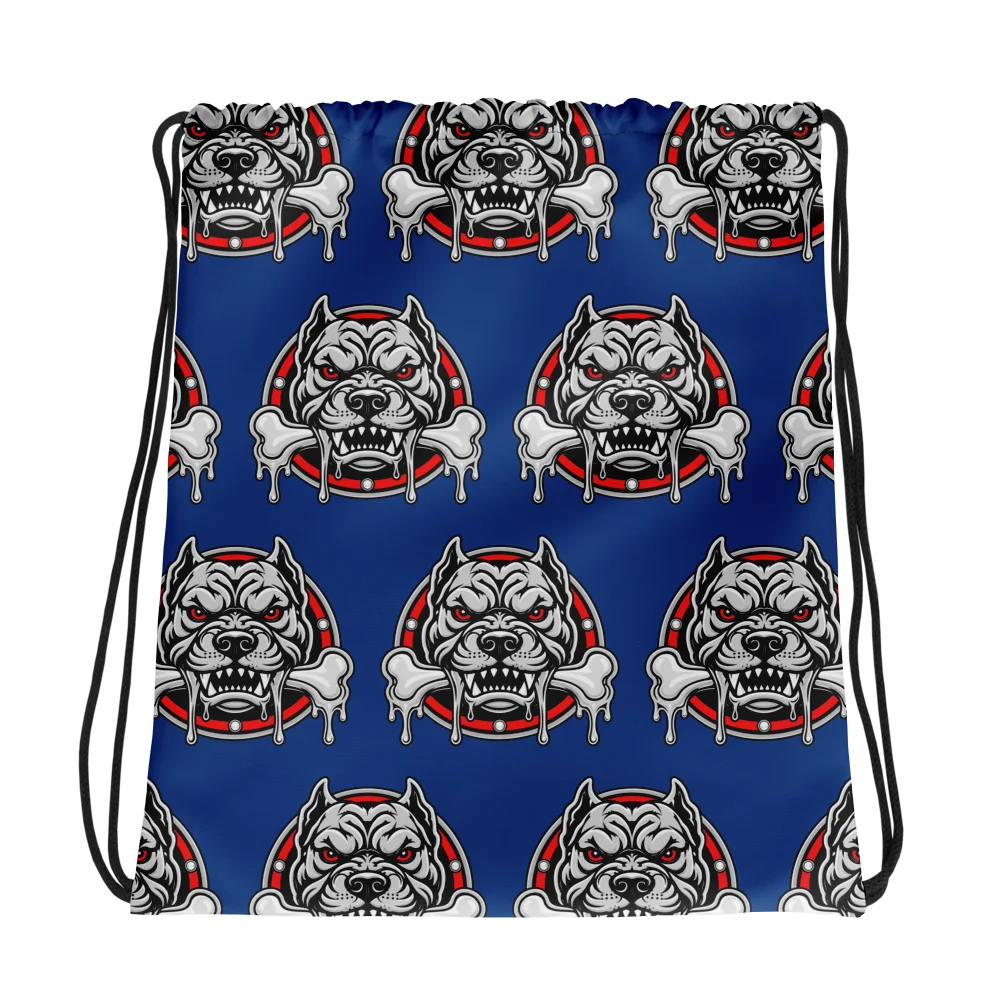 Boro Bonedawgs Drawstring Bag - Navy product image (1)