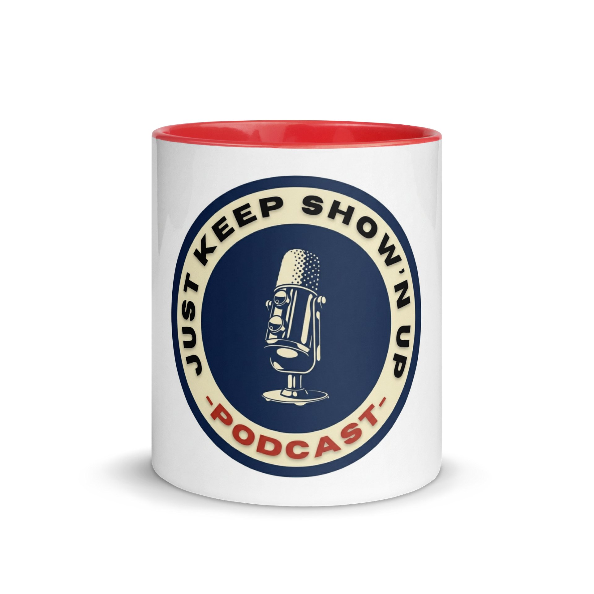 Just Keep Show’n Up Podcast Signature Ceramic Mug product image (2)