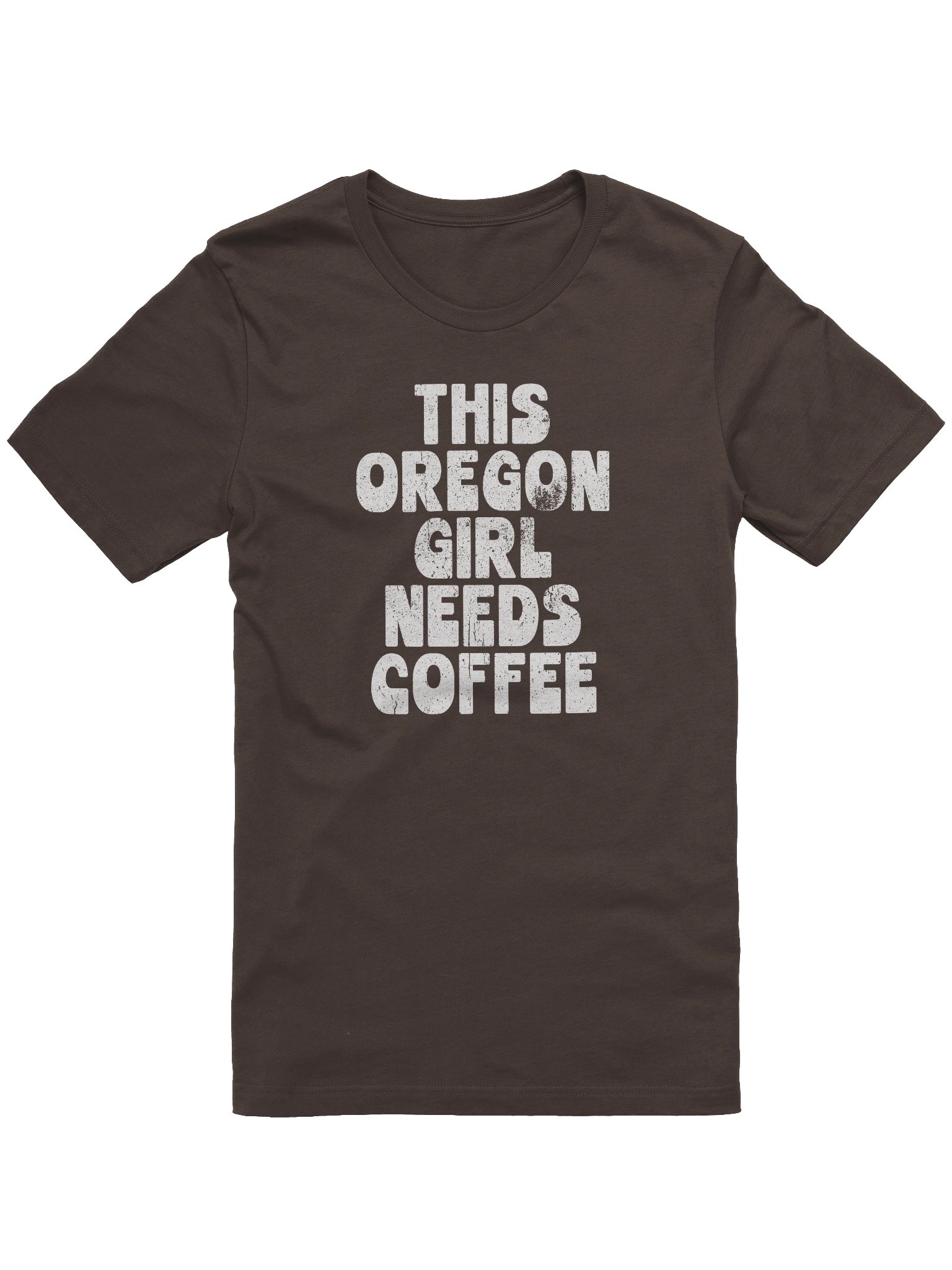 This Oregon Girl Needs Coffee T-Shirt product image (1)