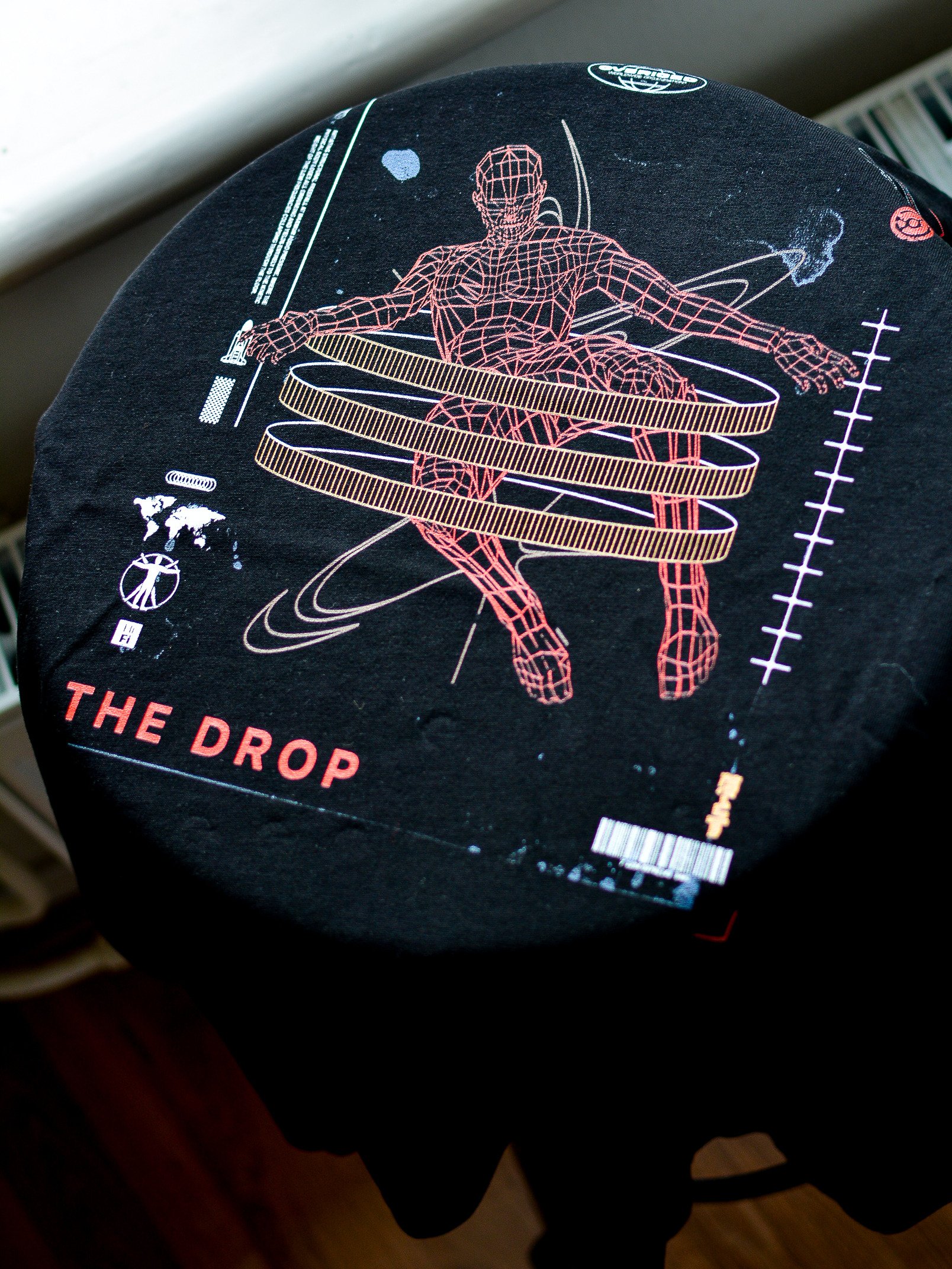 DJ Shirt – Drop: DOS, Wireframe, Falling product image (7)