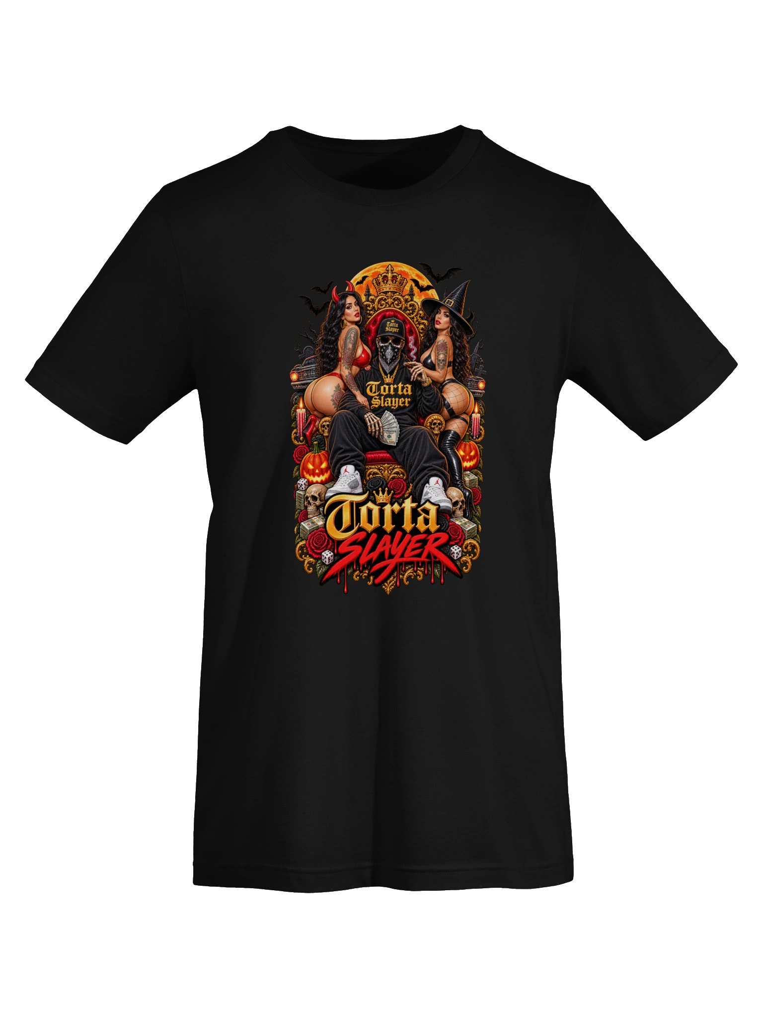 Torta Slayer King of Halloween Tee product image (5)