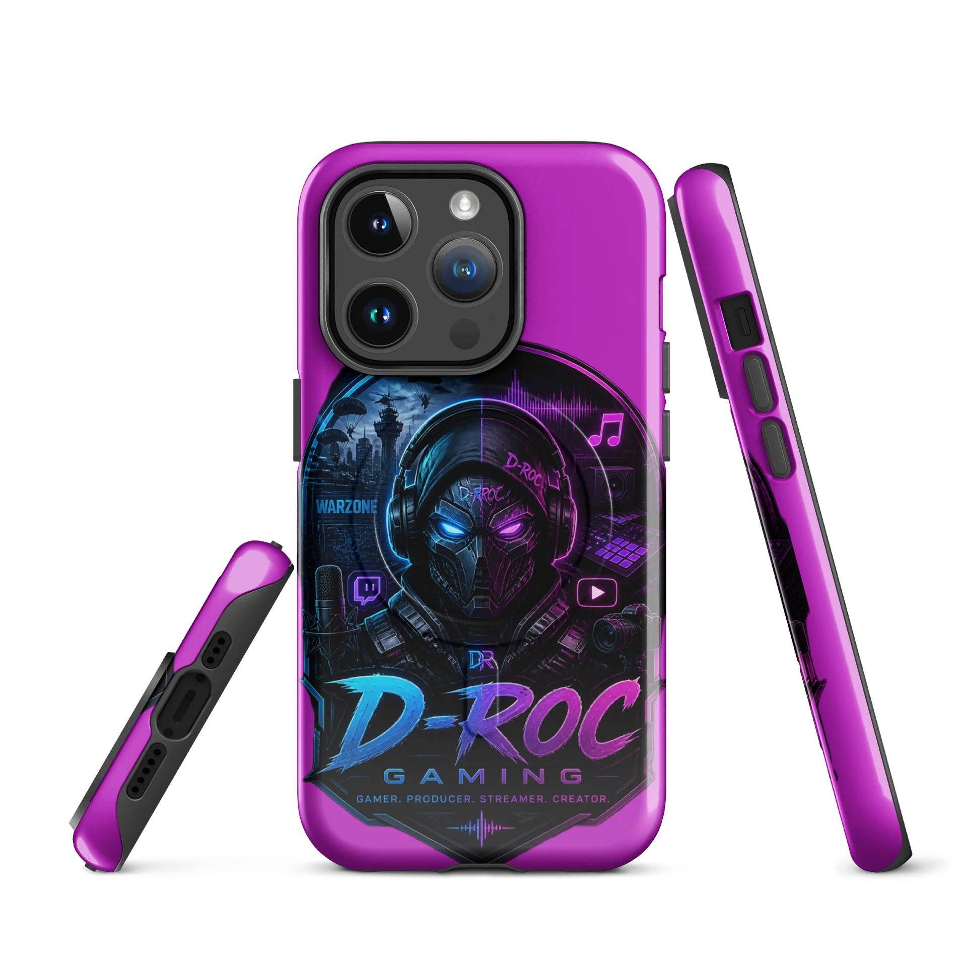 D-ROC Neon Gaming MagSafe® Tough Case product image (1)