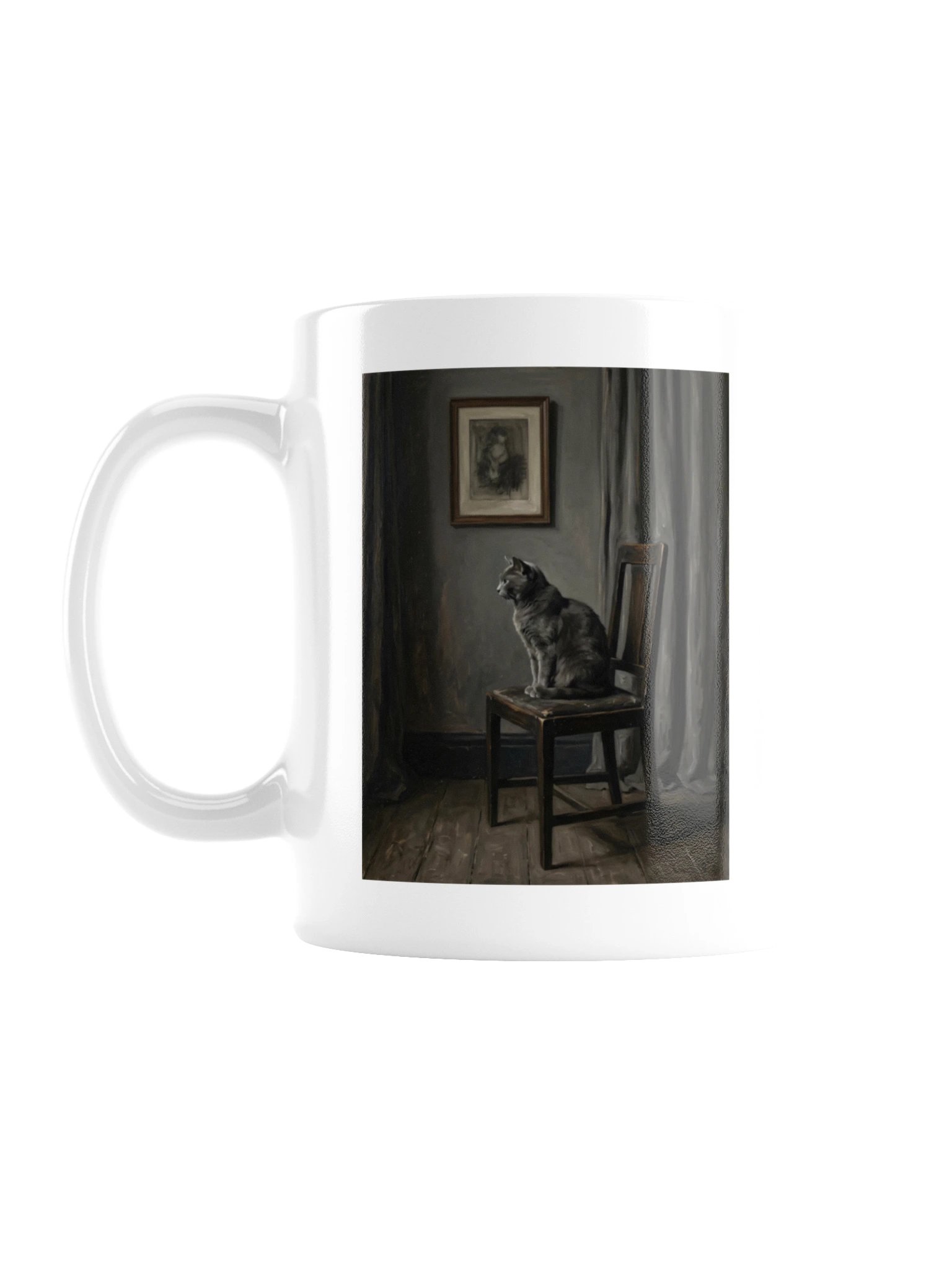 Arrangement in Grey Cat Mug product image (1)