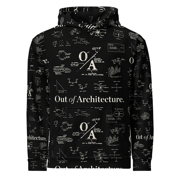 Doodle Hoodie - Black product image (1)