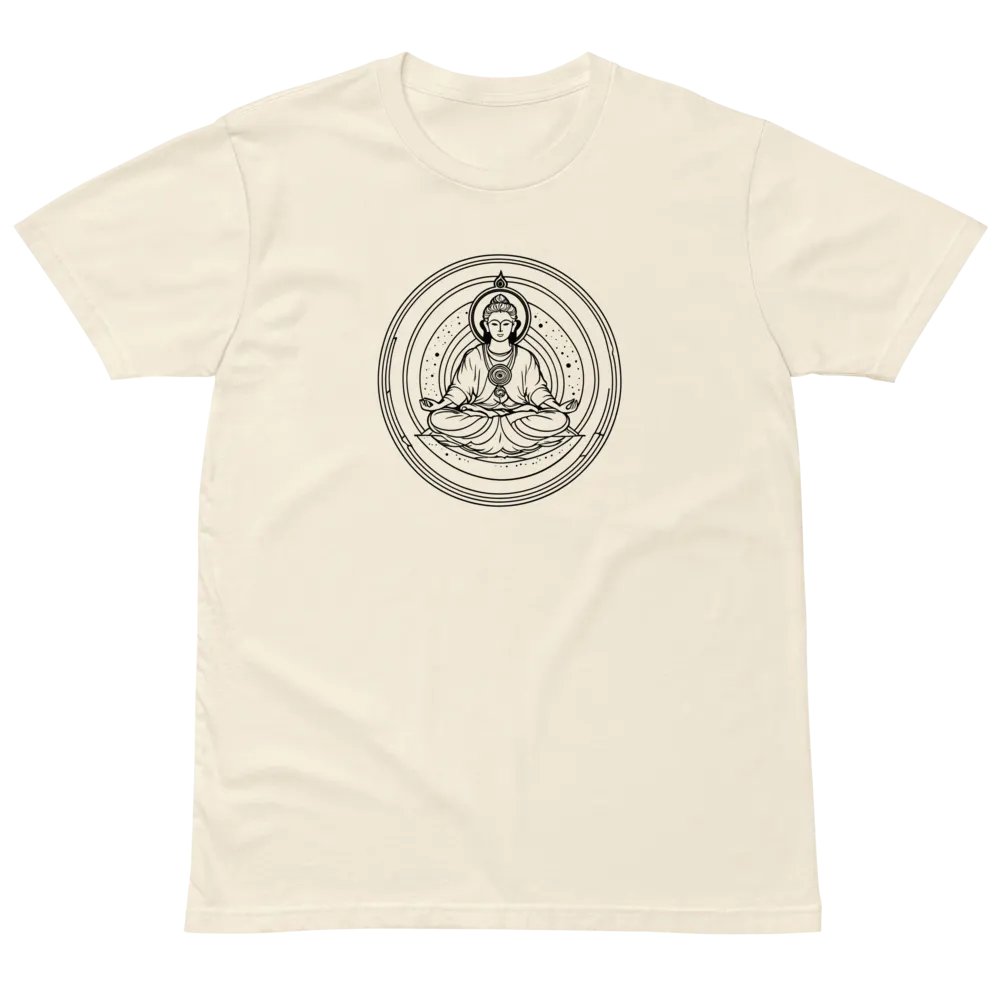 [Meditation 3 - Black] Unisex Tee product image (3)