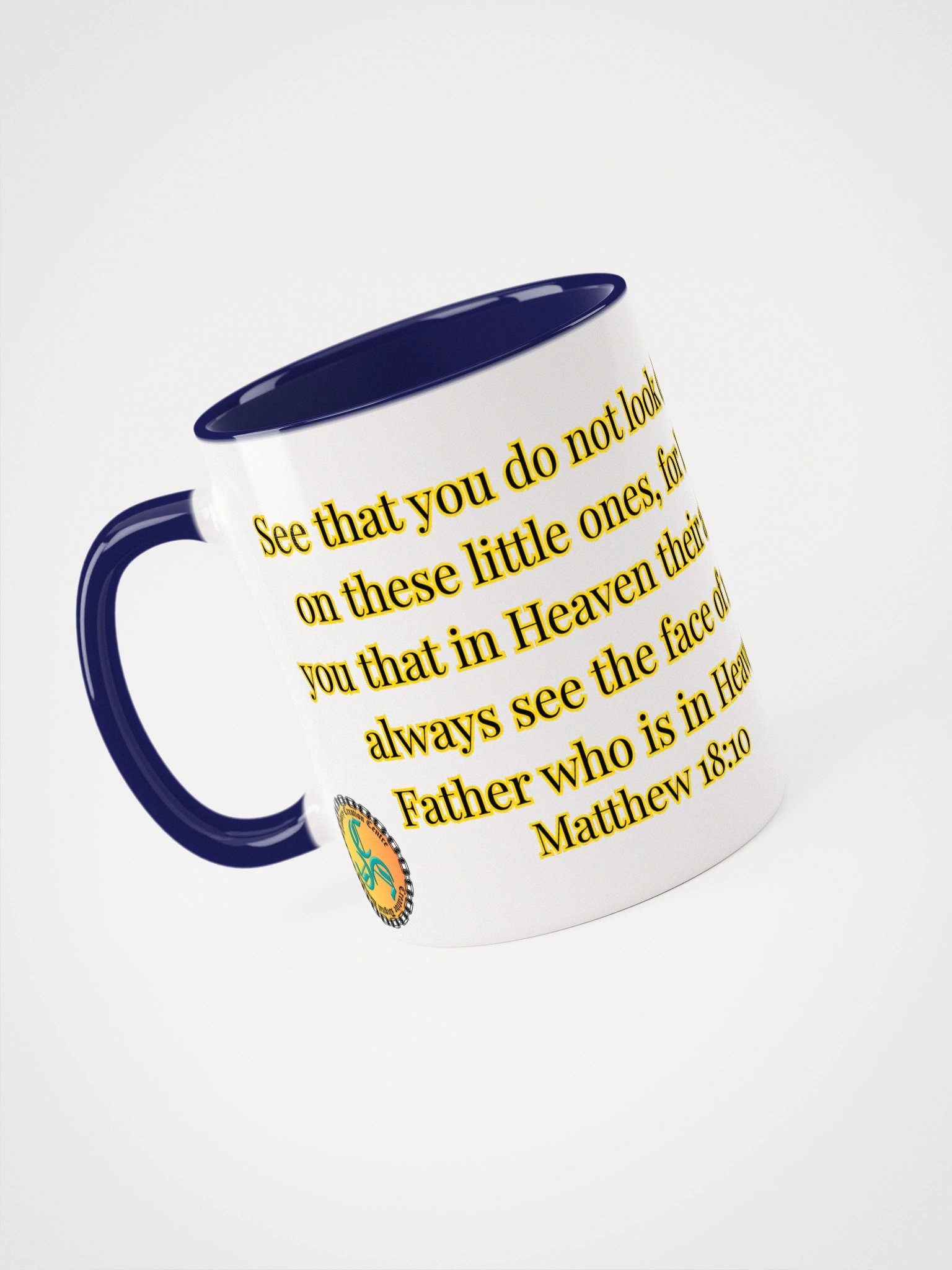 Angels Watch Over Them (Male) 2-Tone Ceramic Mug product image (31)