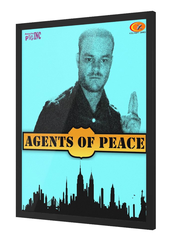 Agents Of Peace Game Poster (Framed) product image (1)