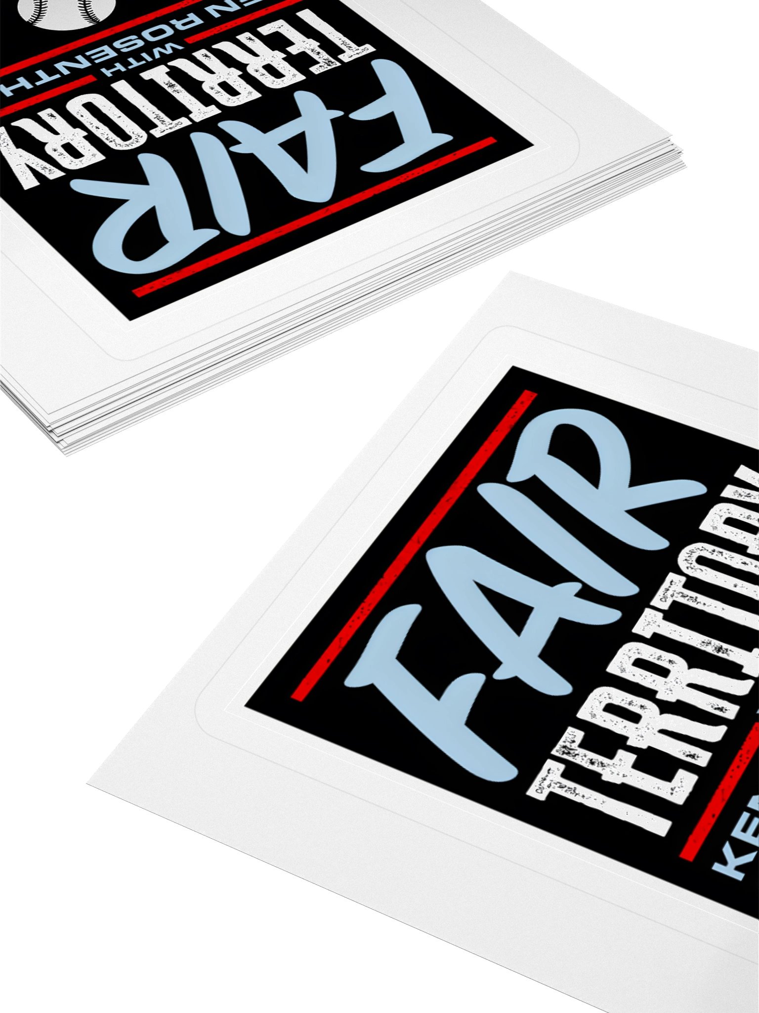 Fair Territory with Ken Rosenthal Stickers product image (4)