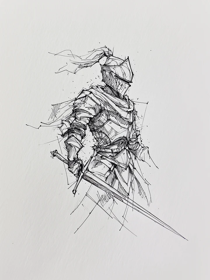 The Last Sketch of Valor product image (1)