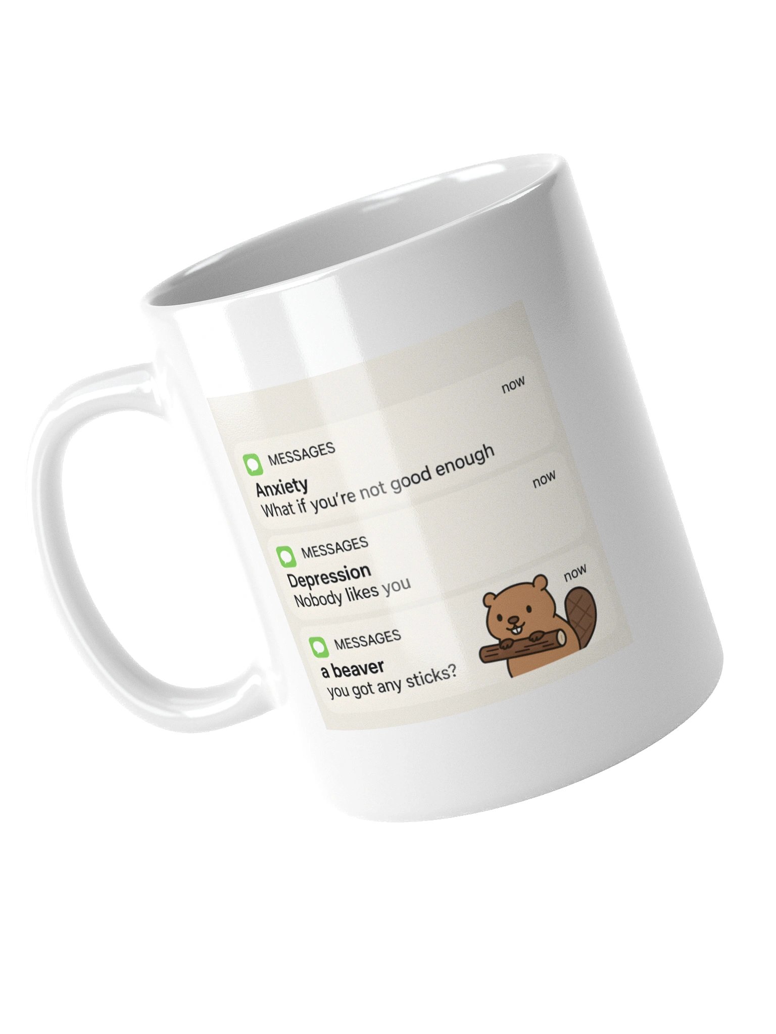 Sandstone & Stick - Be the beaver mug. product image (12)