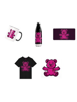 Pink Bear of Sharing Bundle