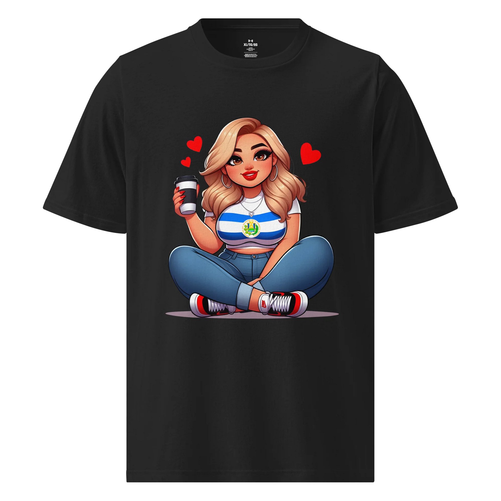Coffee Lover's Chic Athletic Tee product image (1)