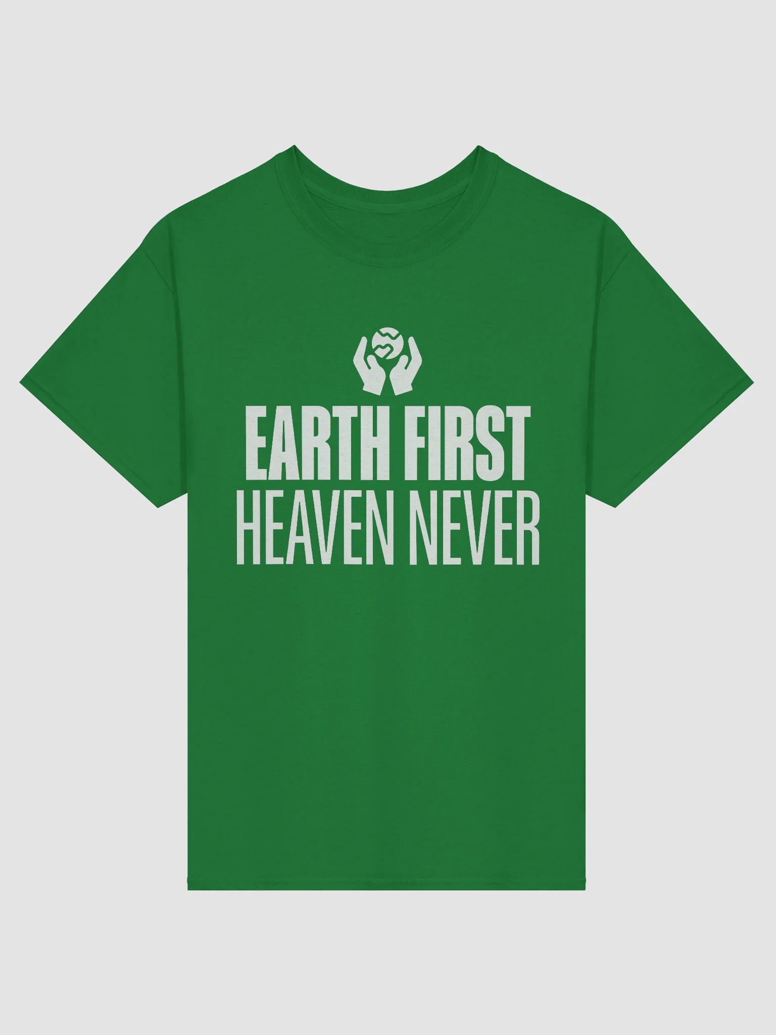 Earth First. Heaven Never - Shirt product image (1)
