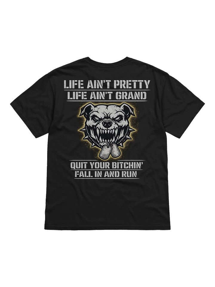 Devil Dogs on the Hunt — Life Ain't Pretty Tee | Warrior Shaman product image (2)