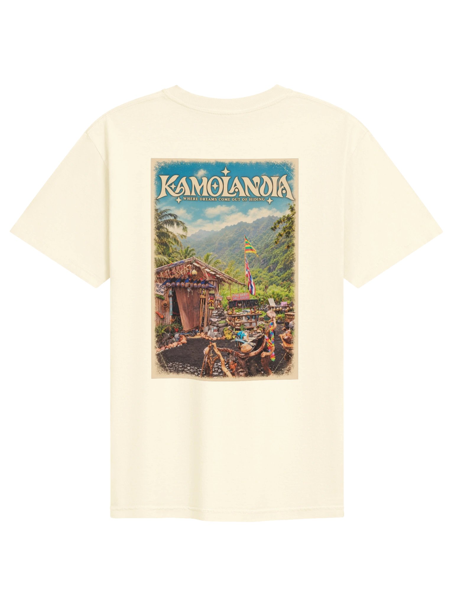 Dream Shack — Men's Back Print Tee product image (93)