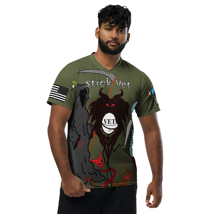 Stick Vet Comics Athletic Shirt product image (1)