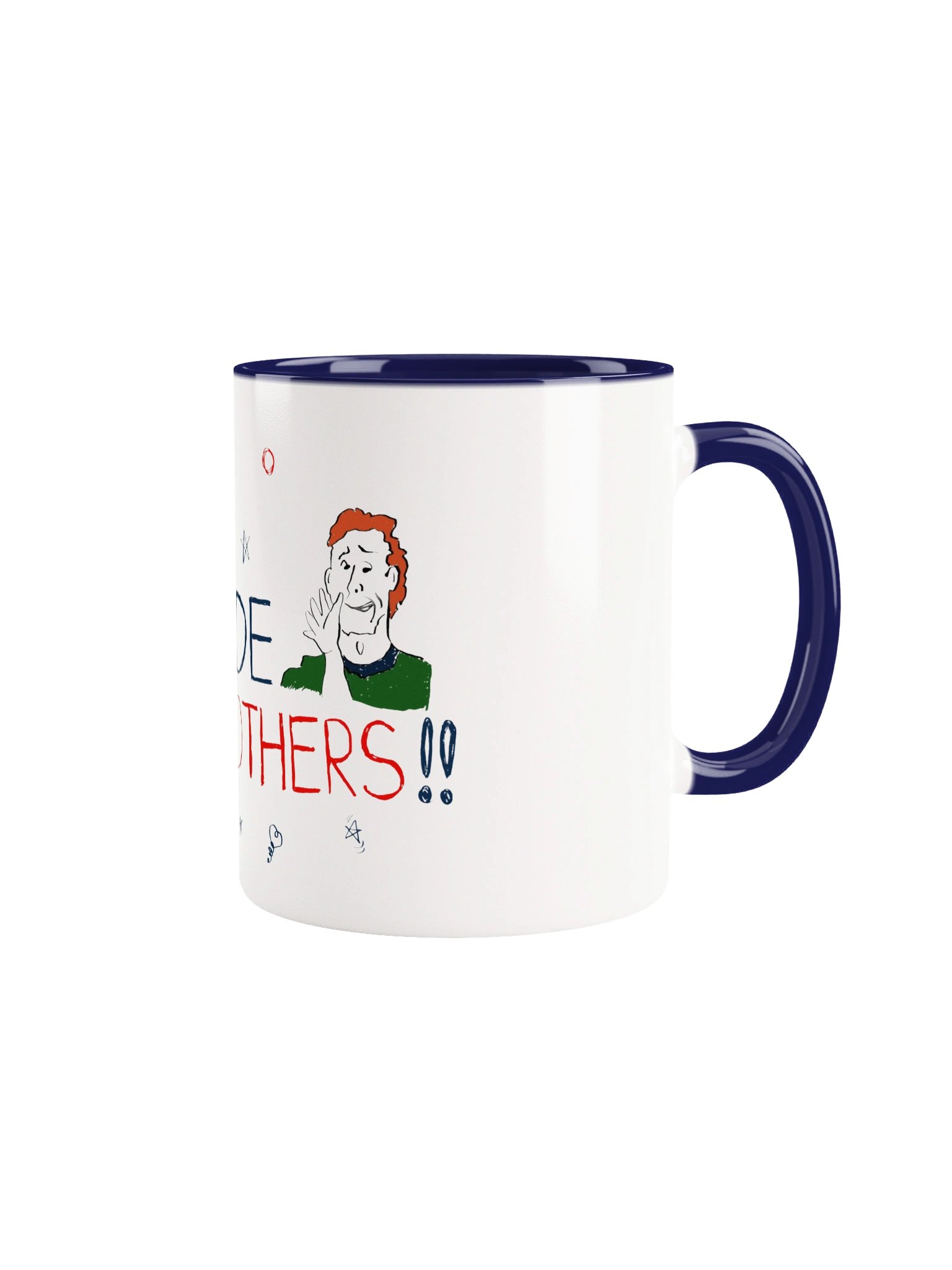 The El DUDE Brothers bi-colour Mug product image (1)