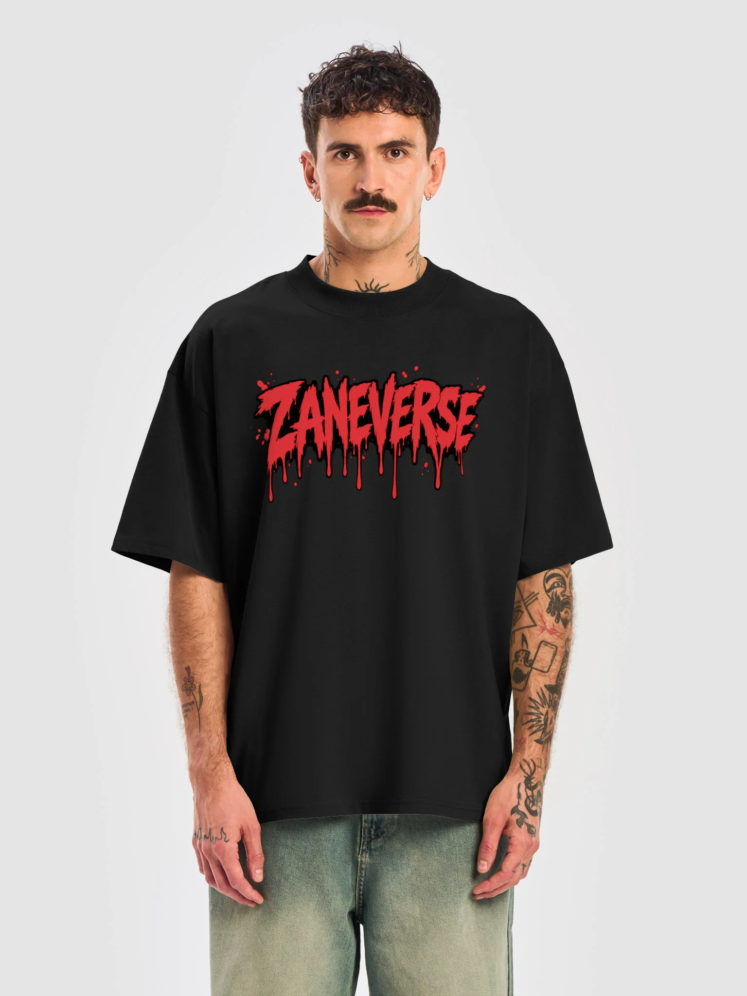 Zaneverse Blood Oversized Tee product image (1)