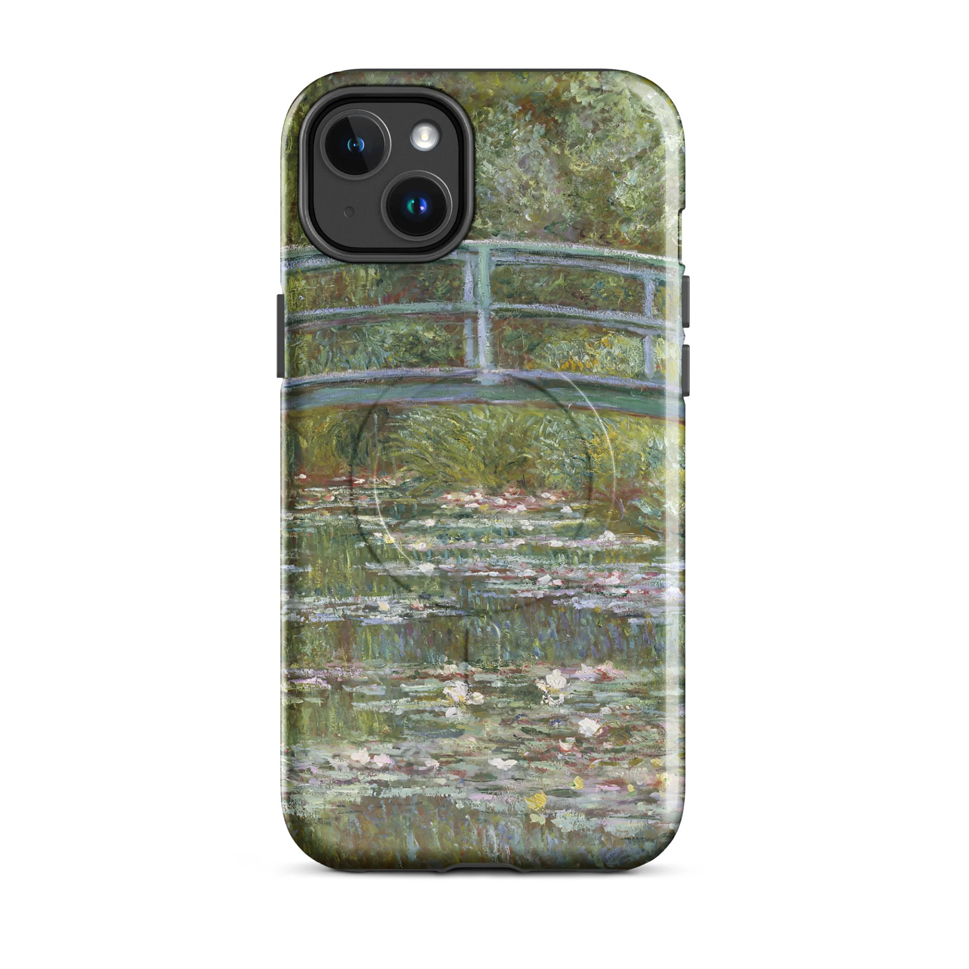 Monet – Water Lily Bridge (Japanese Bridge) iPhone® MagSafe® Tough Case product image (2)