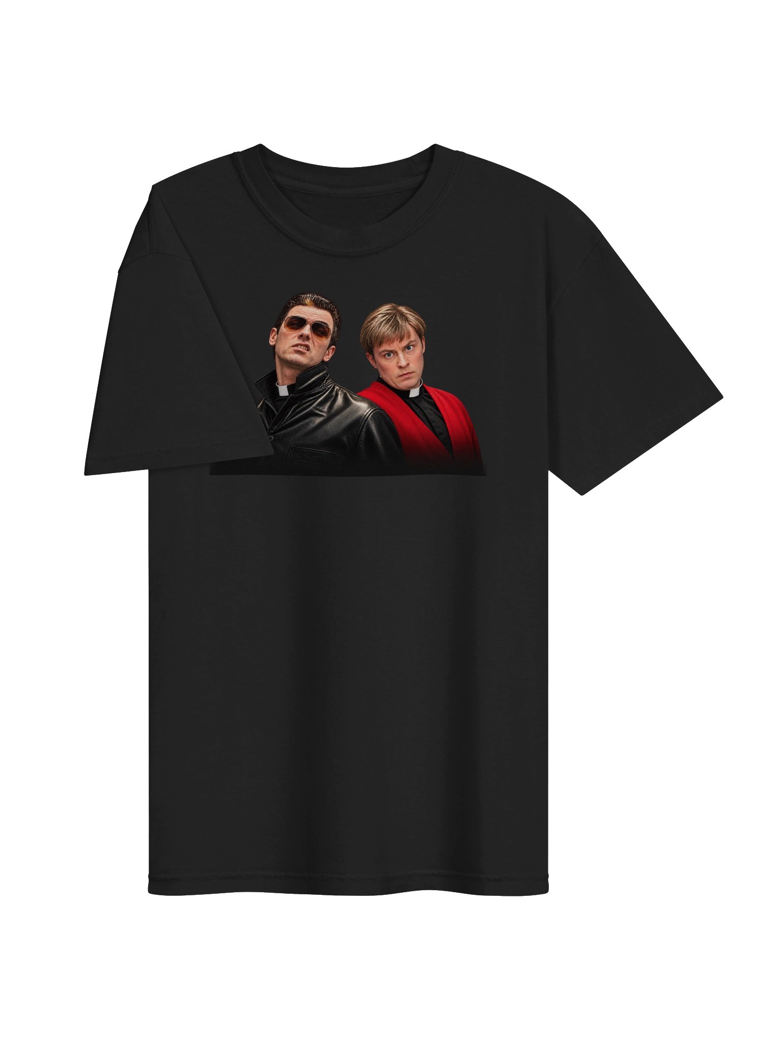 Two Priests Heavyweight T-Shirt | Slane ’27 Irish Comedy Inspired Tee product image (3)