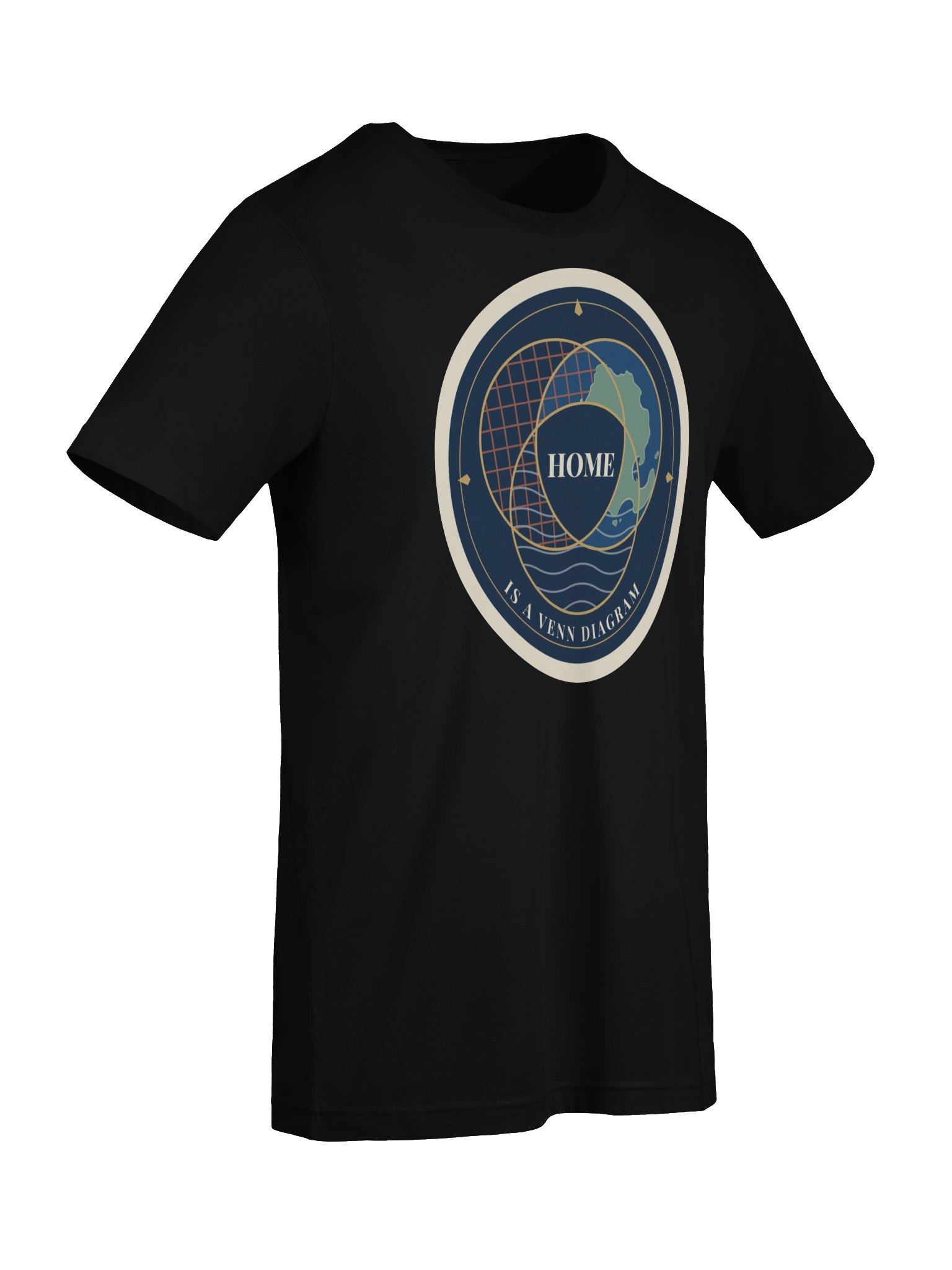 Home Is a Venn Diagram Tee (Navy Badge) product image (19)