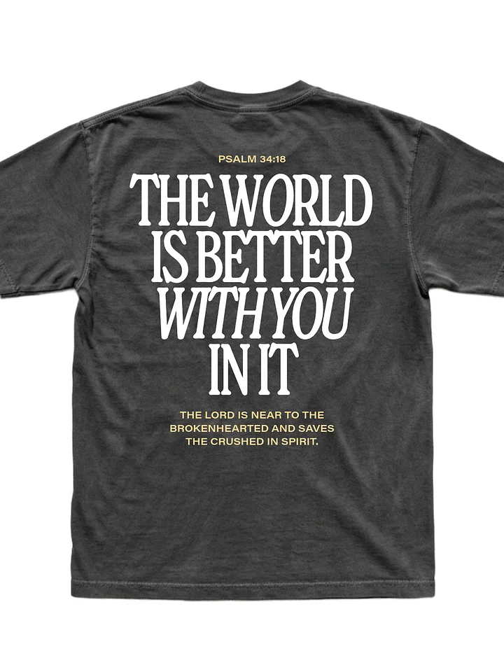 Psalm 34:18 Bible Verse Christian Shirt product image (1)