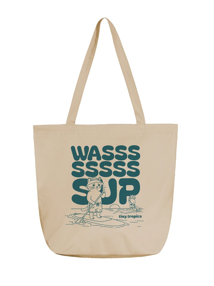 WASSSSSSSSSUP | Tote Bag product image (1)
