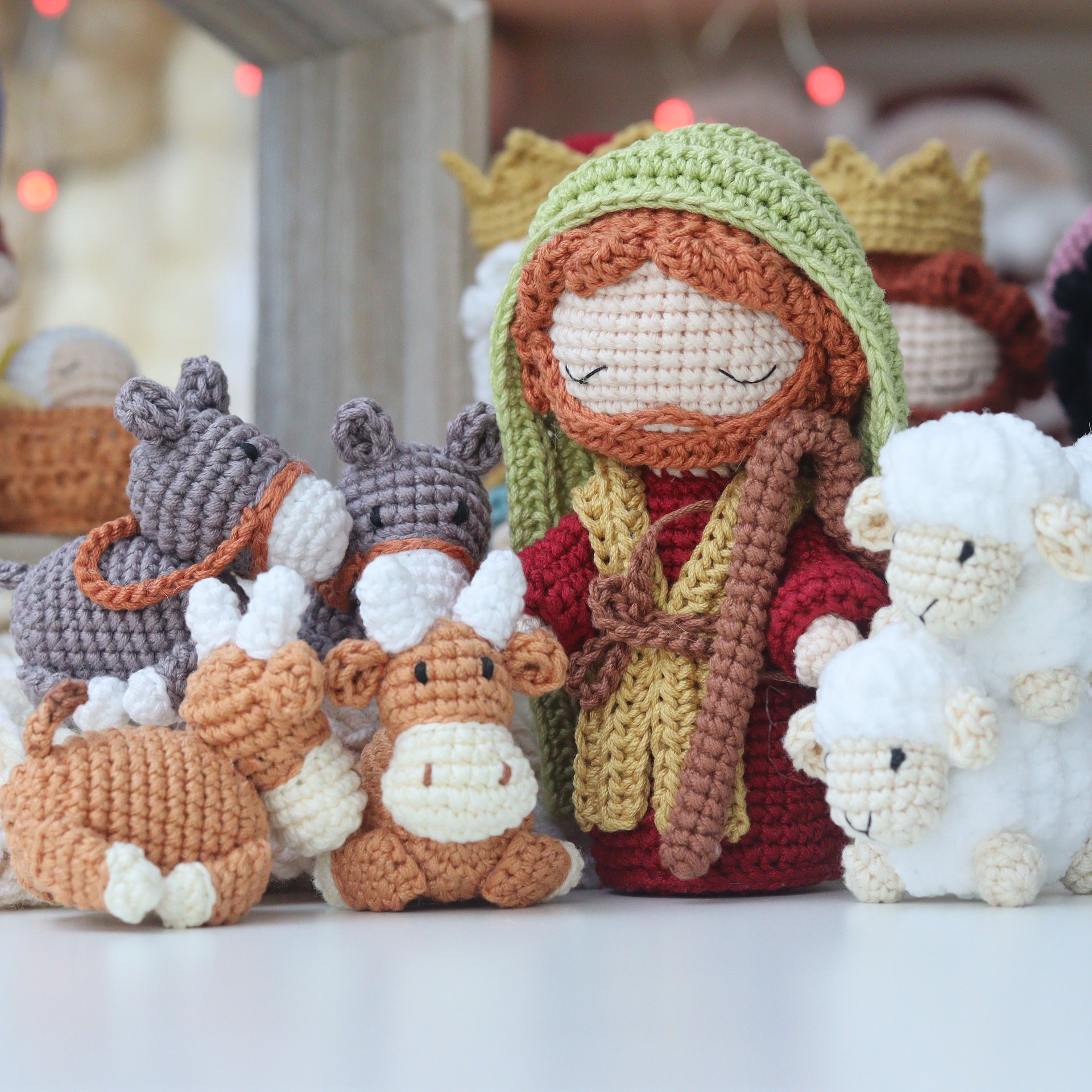 Nativity Crochet Pattern Amigurumi: Mary, Joseph, Baby Jesus, Three Wise Men, Angel, Star of Bethlehem by GretaWings (digital download) product image (12)