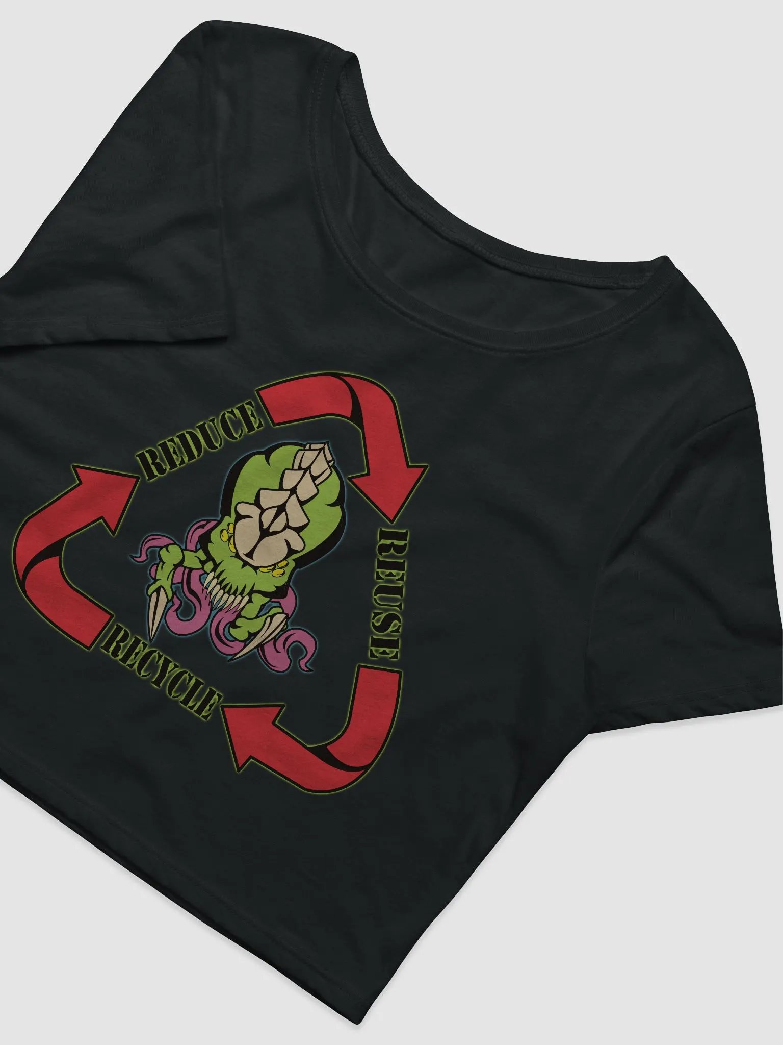 Biomass Reduce-Reuse-Recycle Super Soft Crop-Top product image (4)