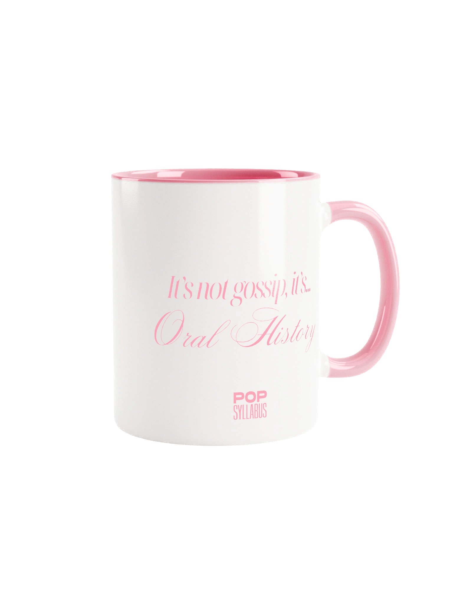 Oral History Mug Pink product image (1)