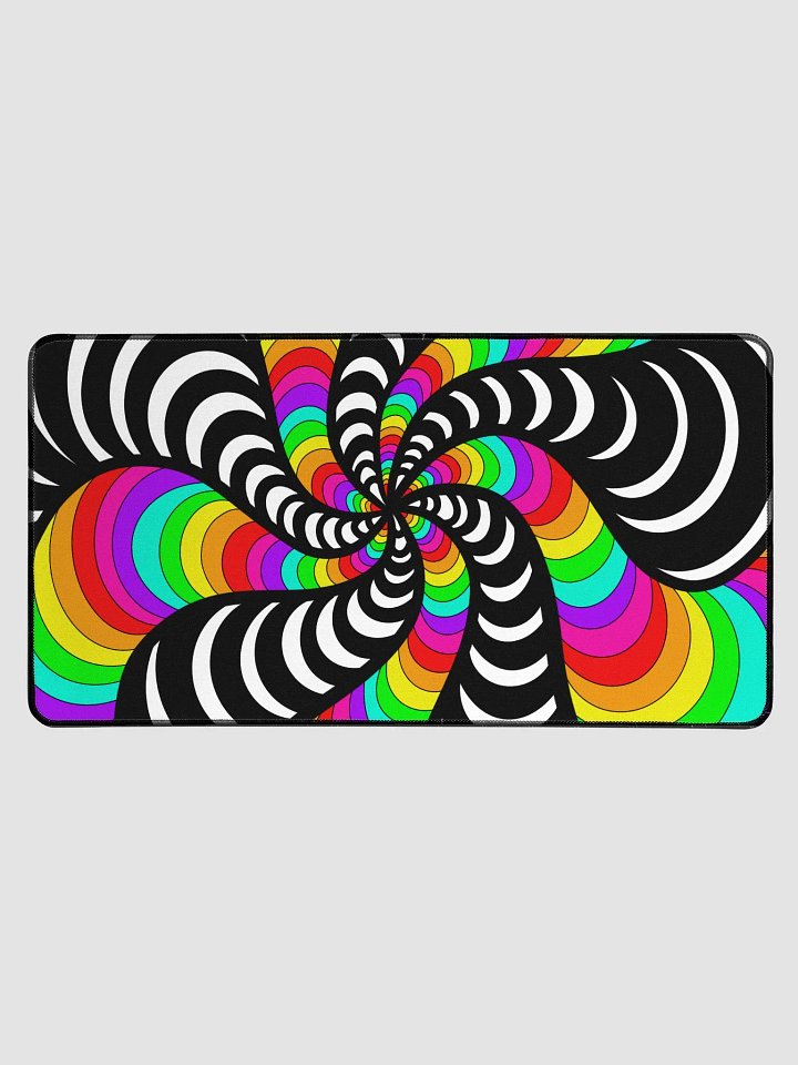 Trippy Spiral Desk Mat product image (1)