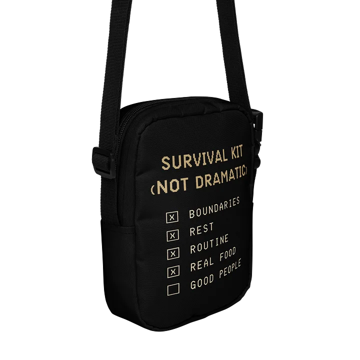 Survival Kit Crossbody Bag | Chronic Illness Spoonie Essentials Bag product image (2)