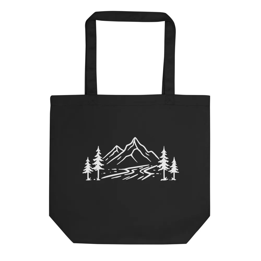 Mountain River - Eco-Friendly Tote Bag product image (1)