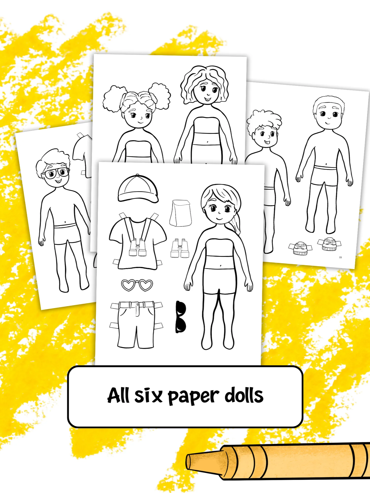 Paper Doll Bundle --Spring and Summer Collections product image (2)