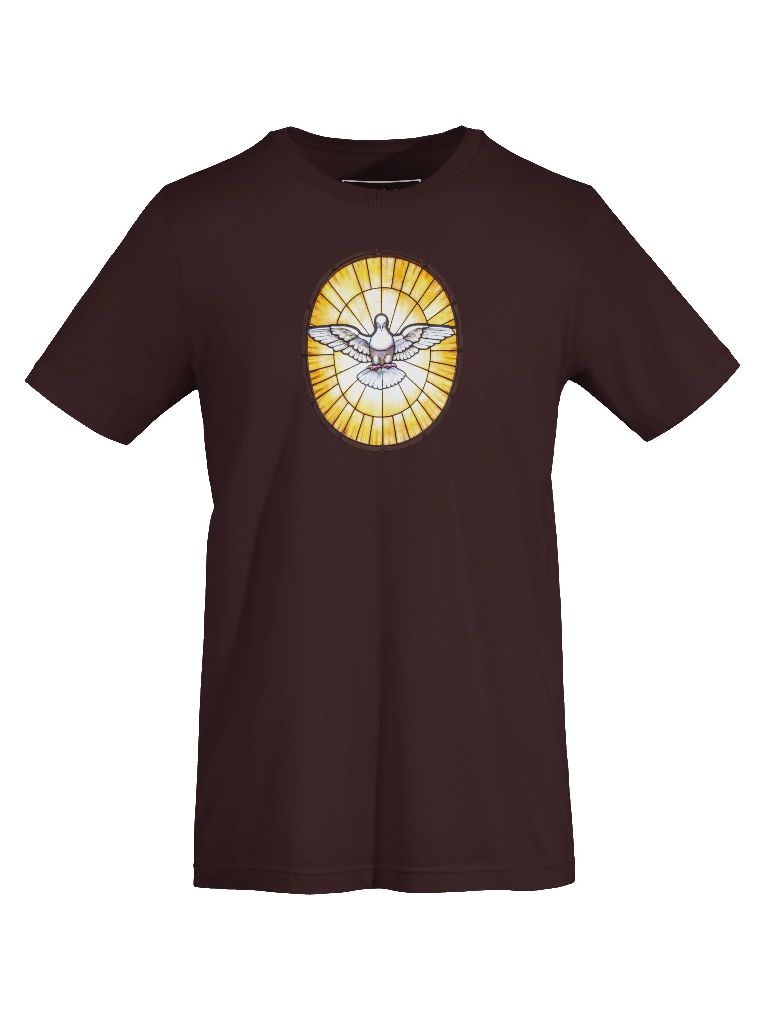 Holy Spirit Stained Glass Dove T-Shirt product image (4)