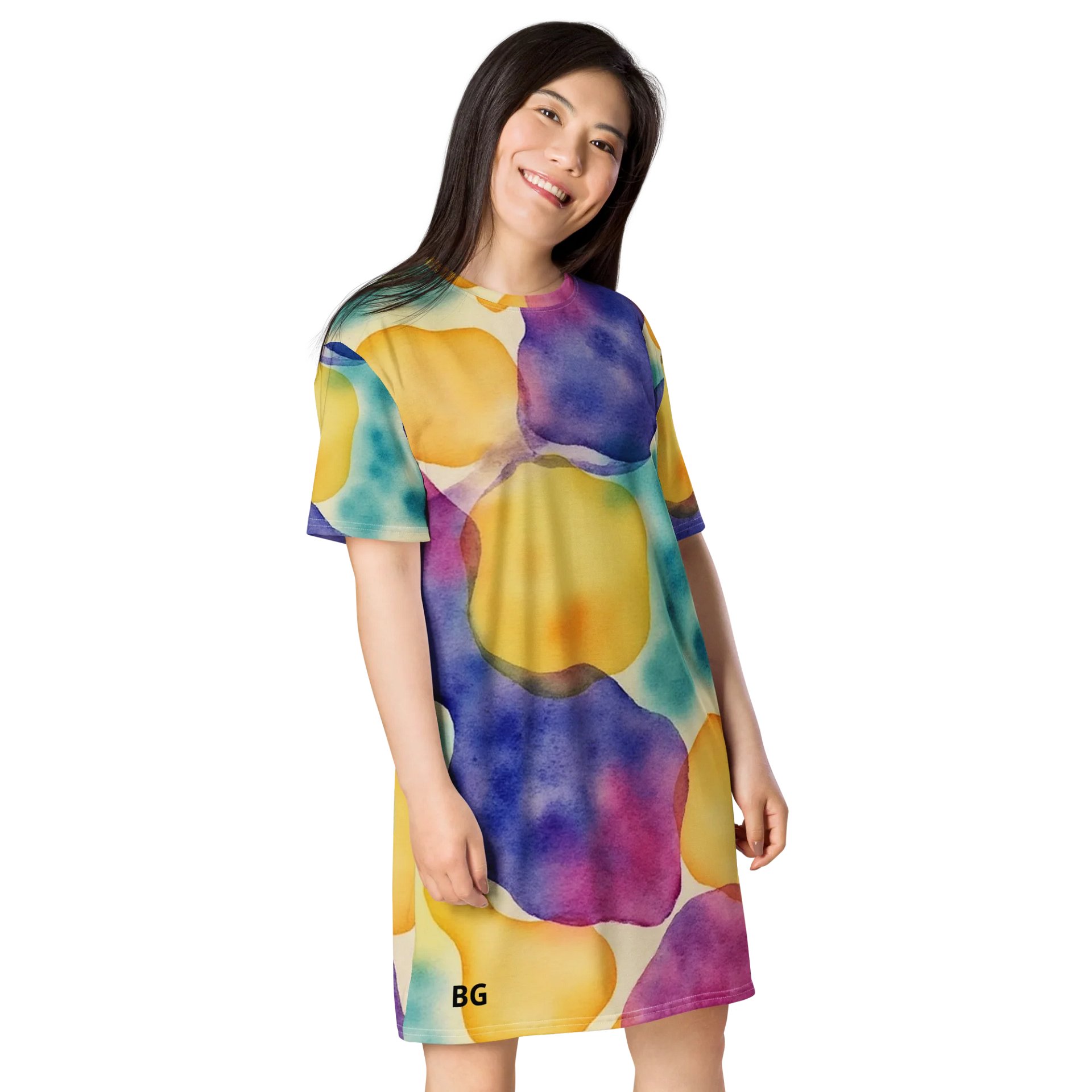 Barry Grady 'Blossom Breeze' Versatile T-Shirt Dress product image (4)