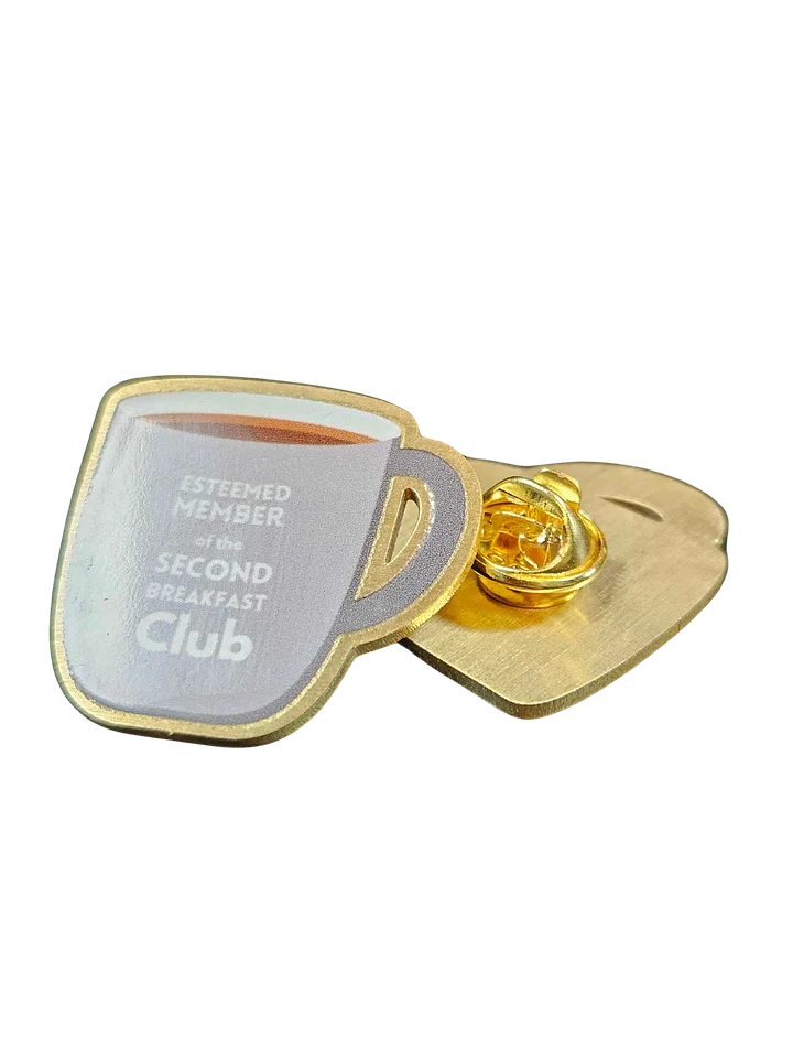 Official Club Member Antique Gold Lapel Pin product image (2)