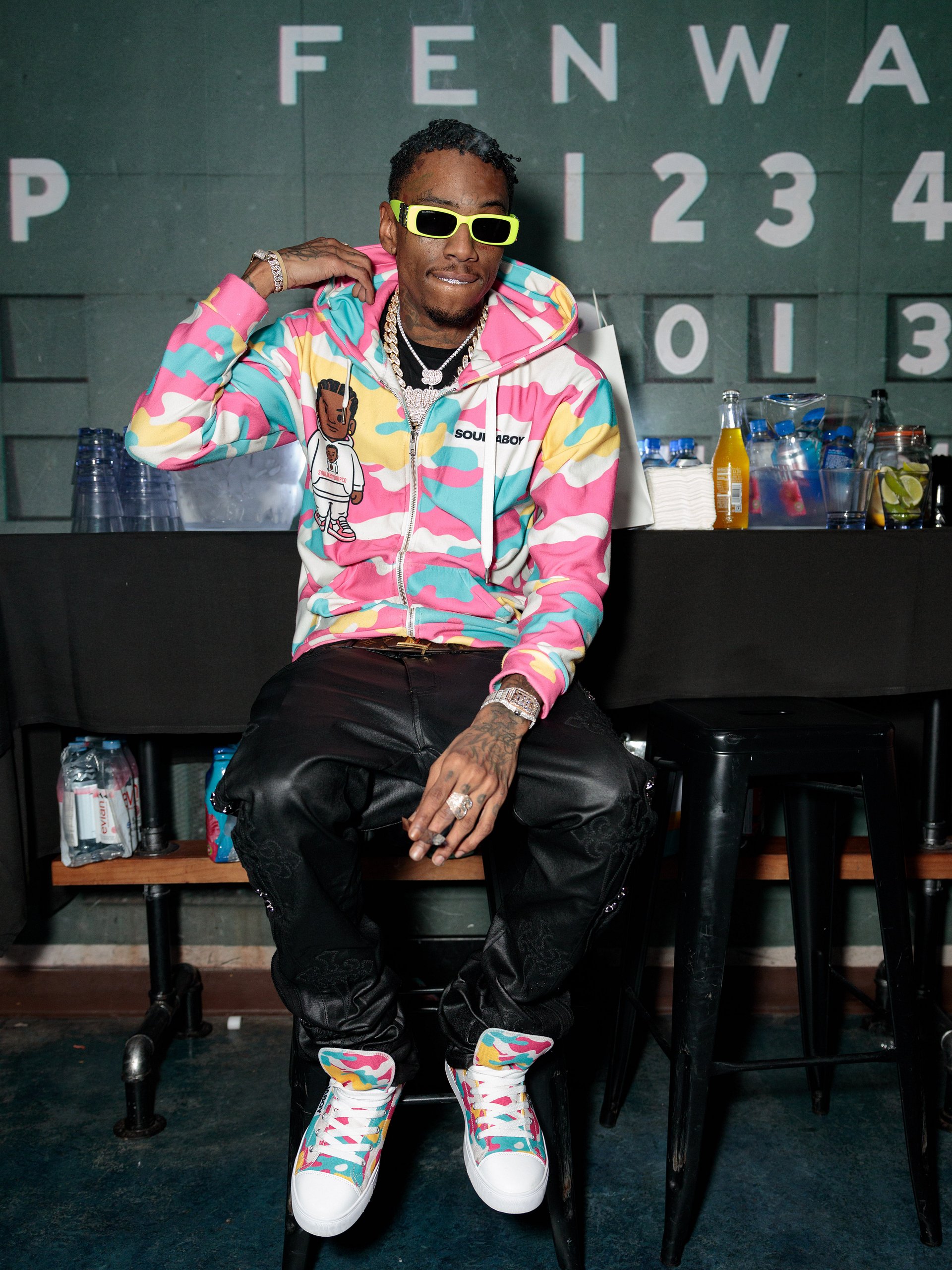 SOULJABOYDRIPCO CAMO SNEAKERS product image (6)