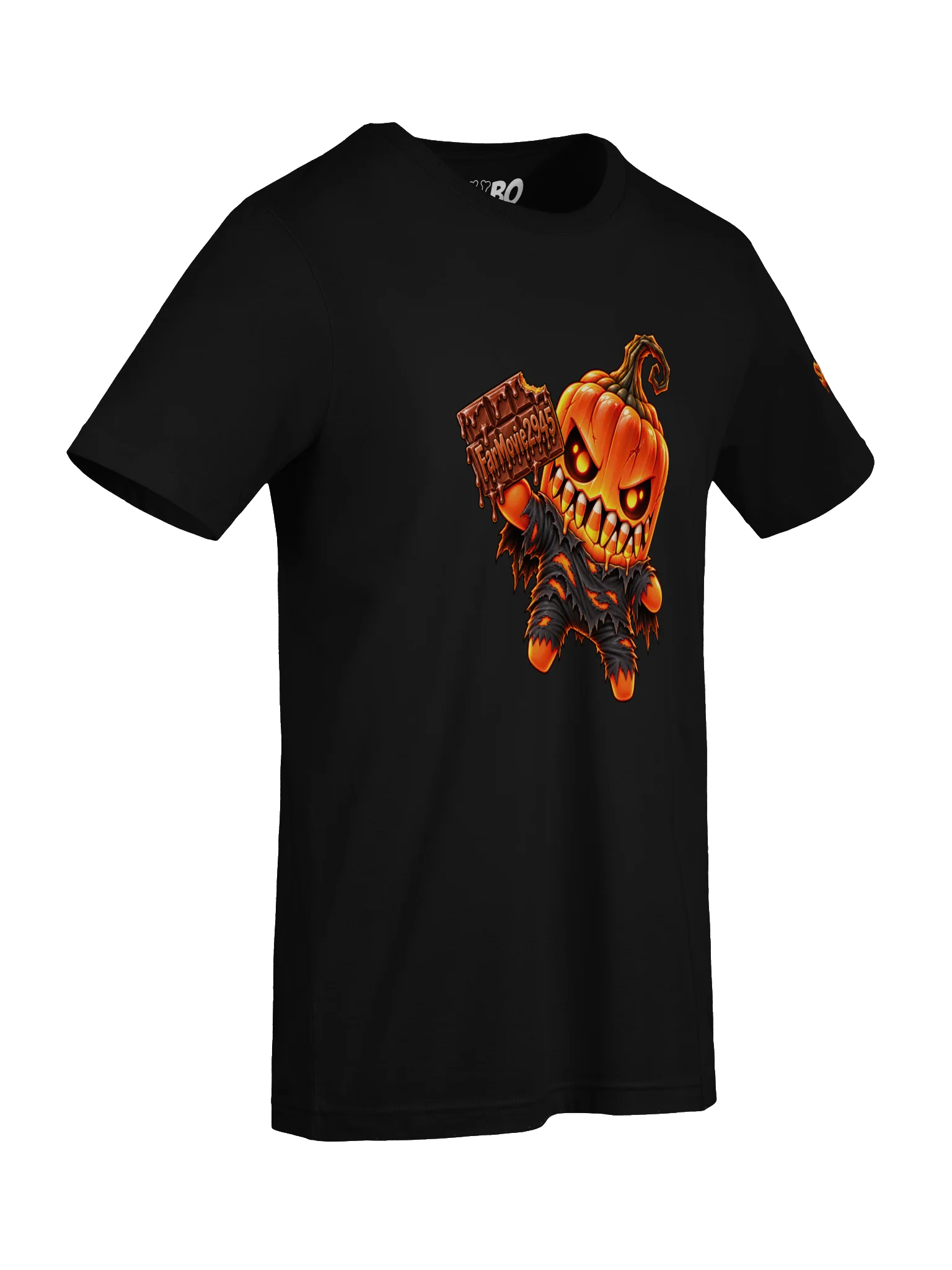 SPRITEFEST "Jack-o-Lantern Sprite" ADULT Black T-Shirt product image (7)