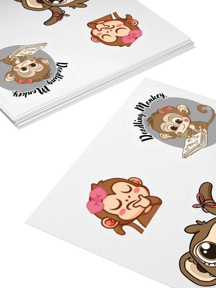 Monkey Stickers!! product image (6)