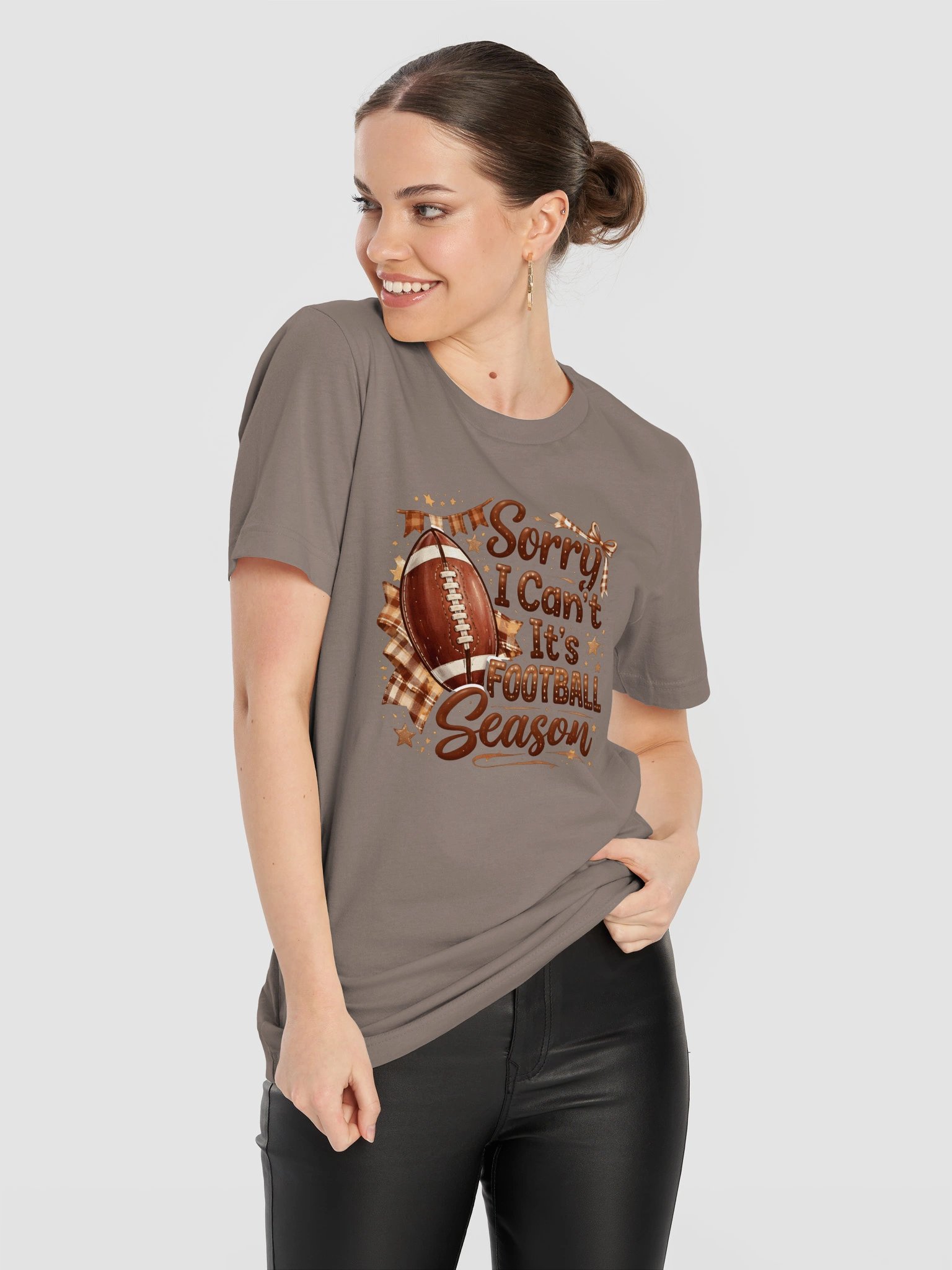 🏈 Sorry I Can’t, It’s Football Season T-Shirt | Funny Football Fan Tee 🍂 product image (83)