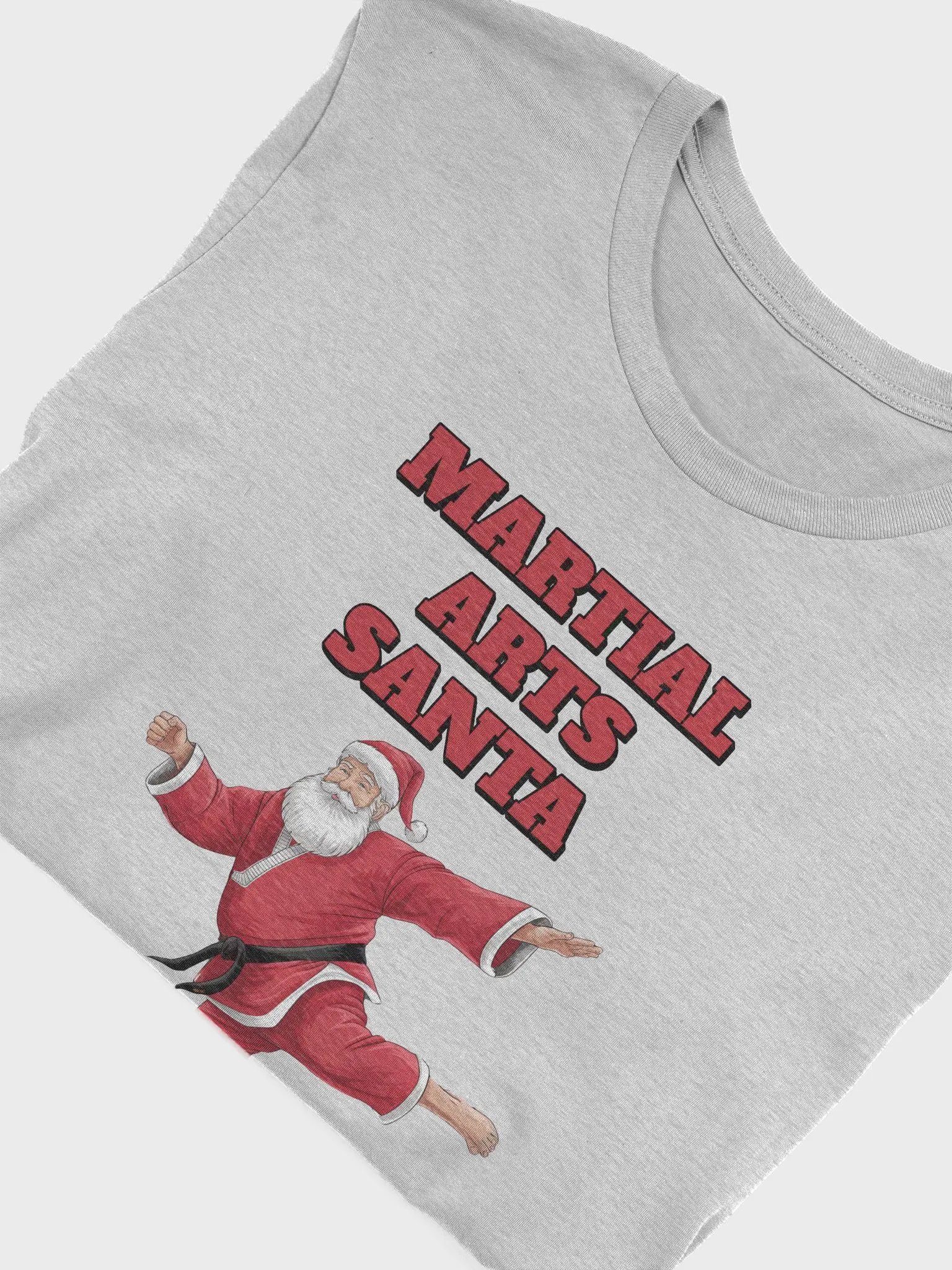 Martial Arts Santa - Funny Christmas T-shirt product image (27)