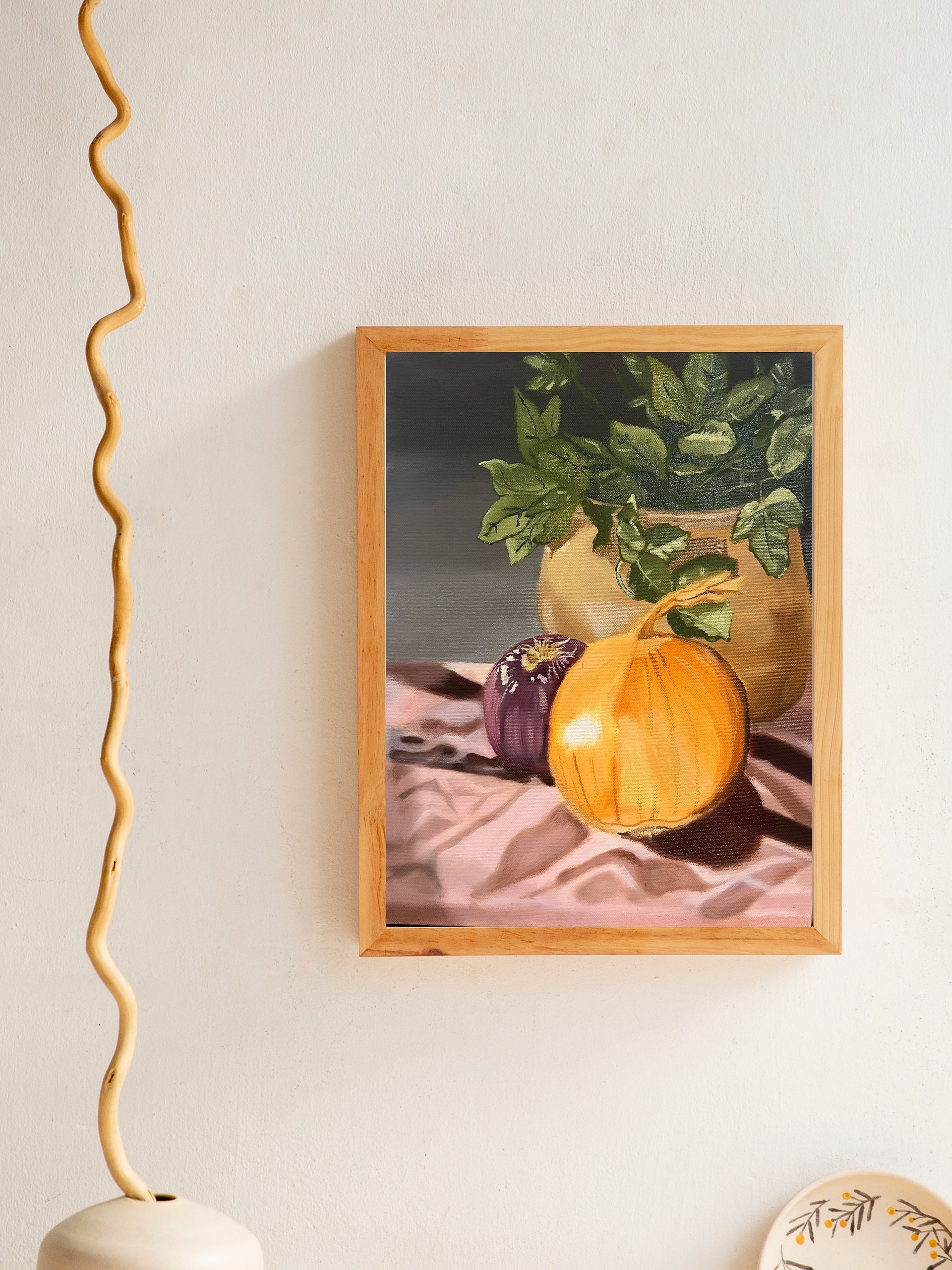 Kitchen Onions Print product image (2)