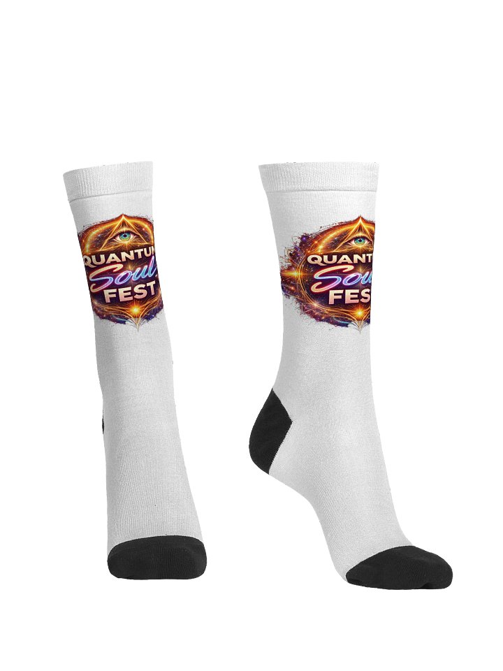 Quantum Soul Fest Socks-White product image (2)