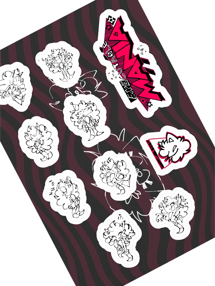 Wonkers Sticker Sheet product image (1)