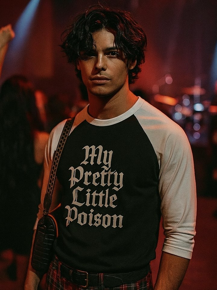 'My Pretty Little Poison' Raglan Tee product image (1)