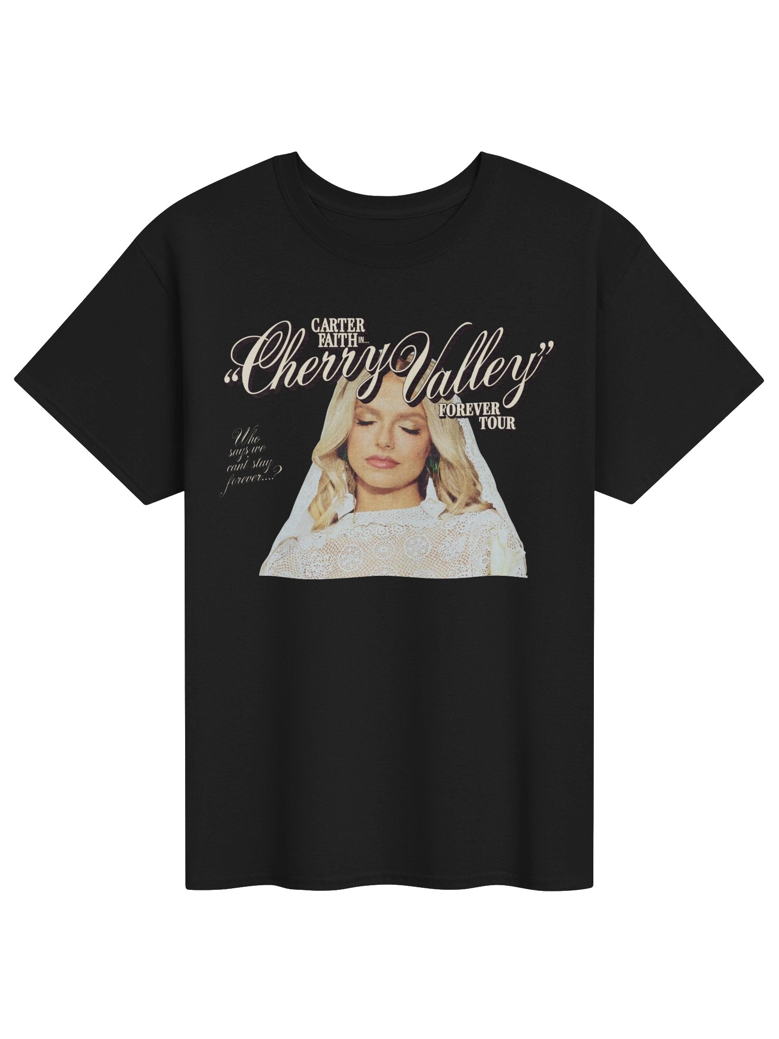 Carter Faith Cherry Valley Forever Tour 2026 T-Shirt product image (8)